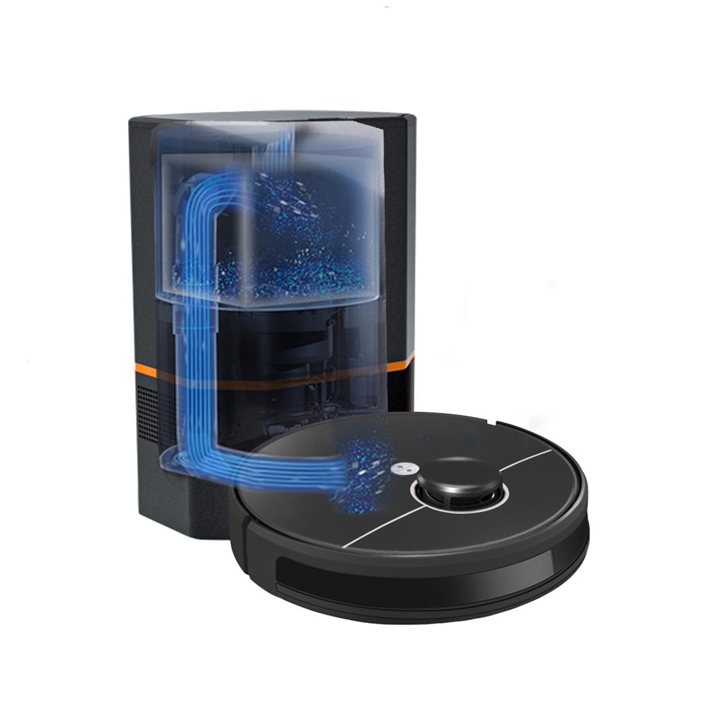 Robotic Vacuum Cleaner with Computerized Dust Assortment